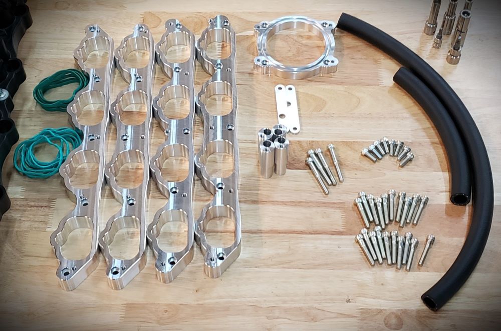 2018+ GT INTAKE MANIFOLD SWAP ADAPTER KIT FOR 2021+ F150 5.0L