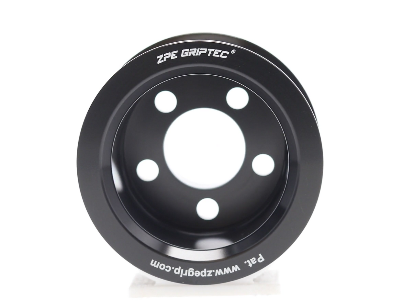 2.60" 8 Rib ZPE GripTec® Whipple 5 Bolt L3V-A Black Pulley Only