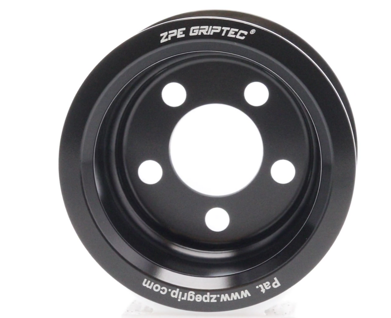 2.75" 8 Rib ZPE GripTec® Whipple 5 Bolt L3V-A Black Pulley Only